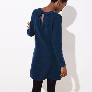 Tie Back Sweater Dress